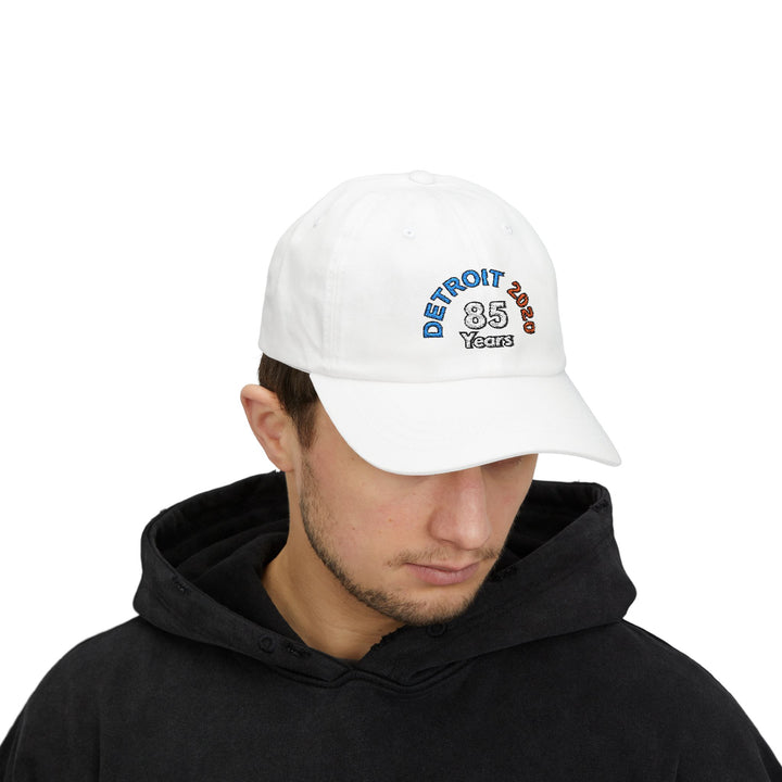 V34. Detroit Hat, Embroidered, Multiple Colors.