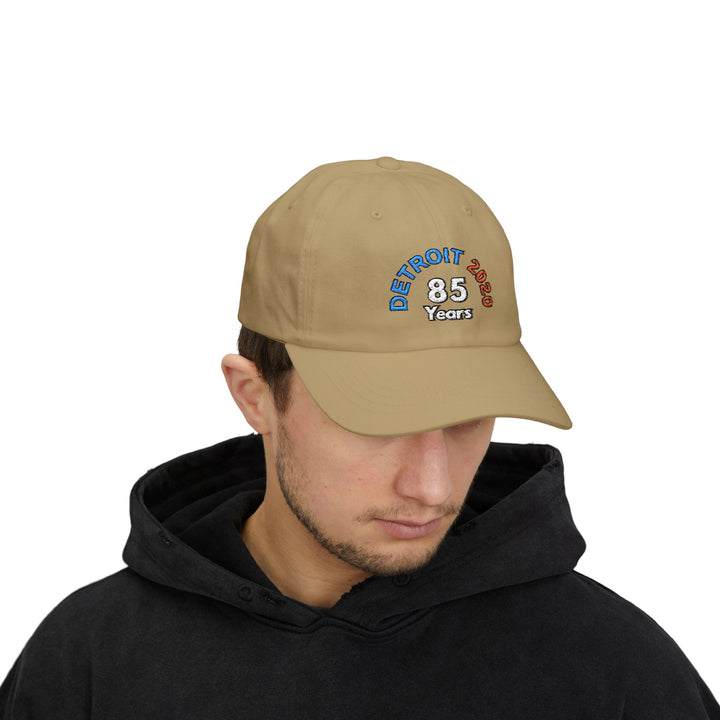 V34. Detroit Hat, Embroidered, Multiple Colors.