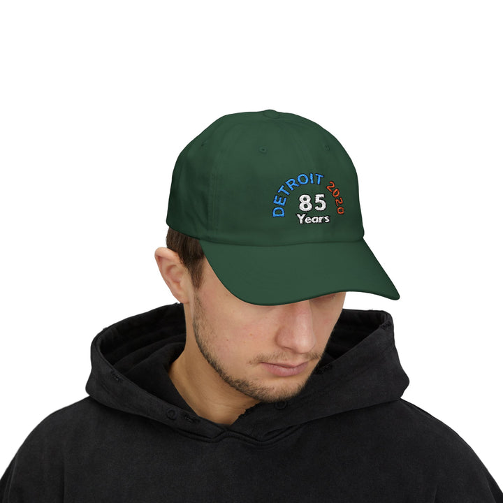 V34. Detroit Hat, Embroidered, Multiple Colors.