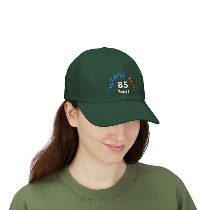 V34. Detroit Hat, Embroidered, Multiple Colors.
