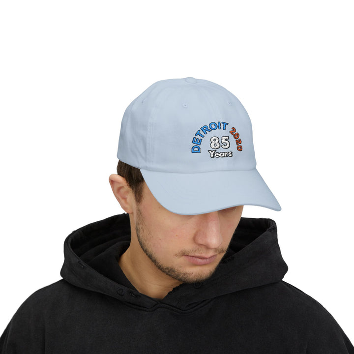 V34. Detroit Hat, Embroidered, Multiple Colors.