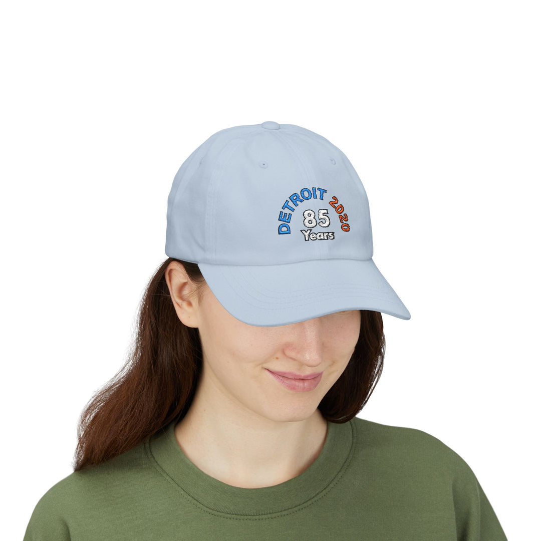 V34. Detroit Hat, Embroidered, Multiple Colors.