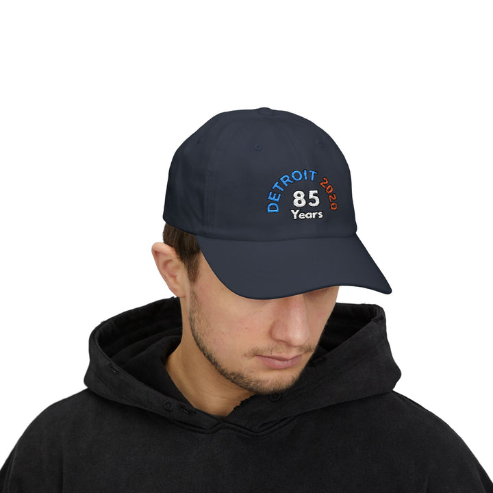V34. Detroit Hat, Embroidered, Multiple Colors.