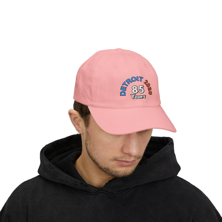 V34. Detroit Hat, Embroidered, Multiple Colors.
