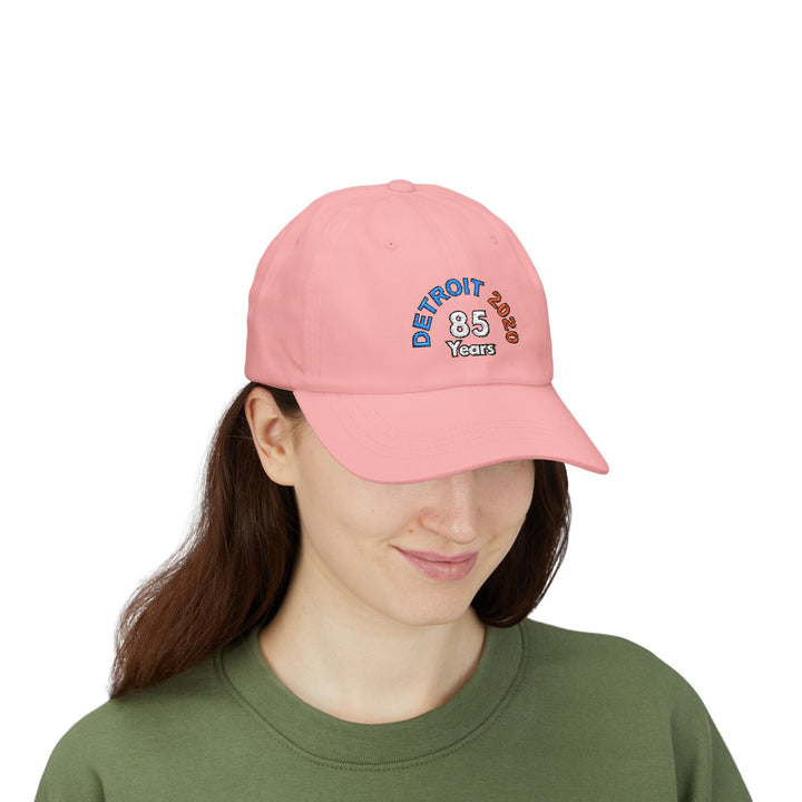 V34. Detroit Hat, Embroidered, Multiple Colors.