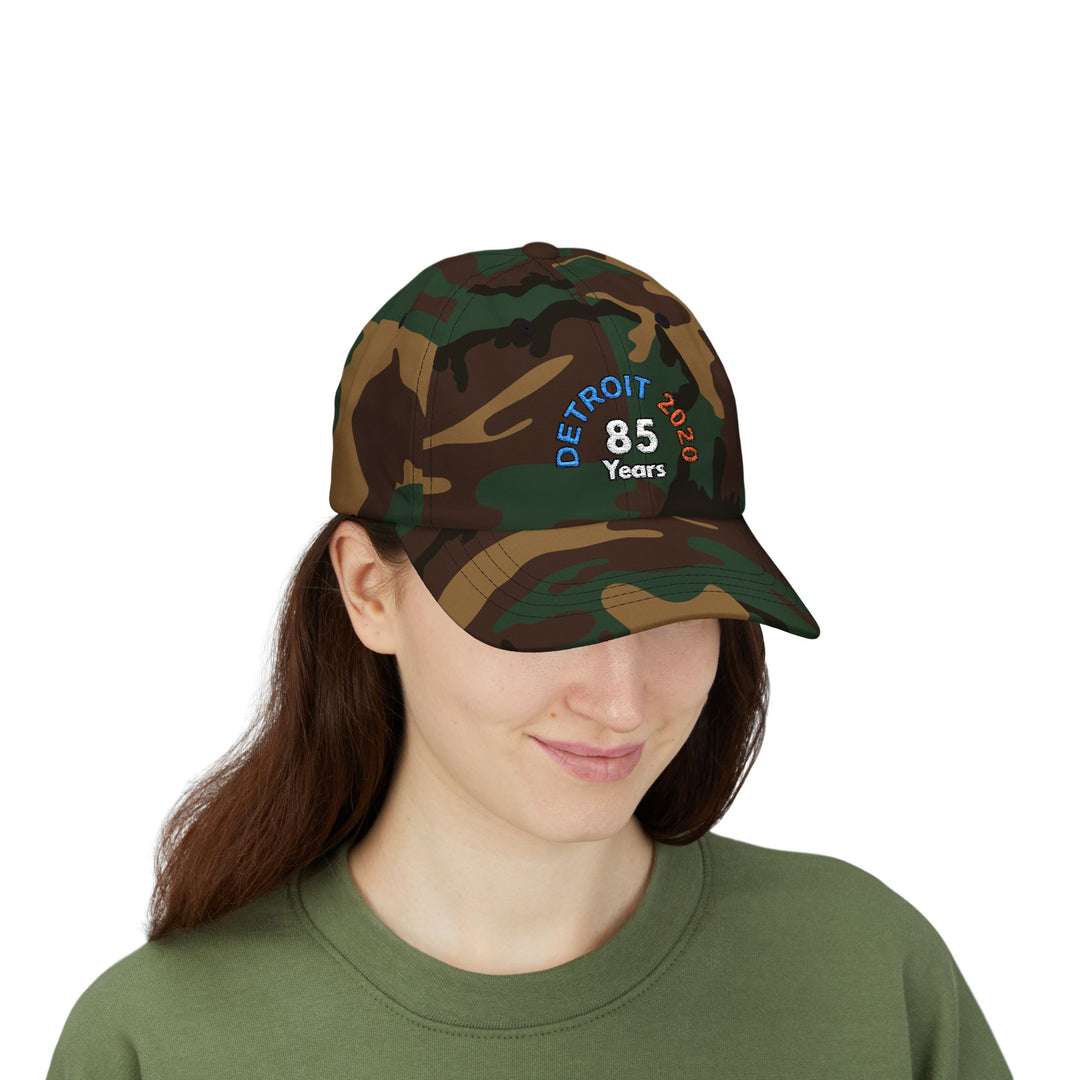V34. Detroit Hat, Embroidered, Multiple Colors.