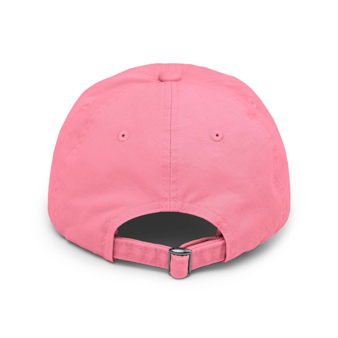 V34a.Detroit 85 Distressed Cap, Multi Colors