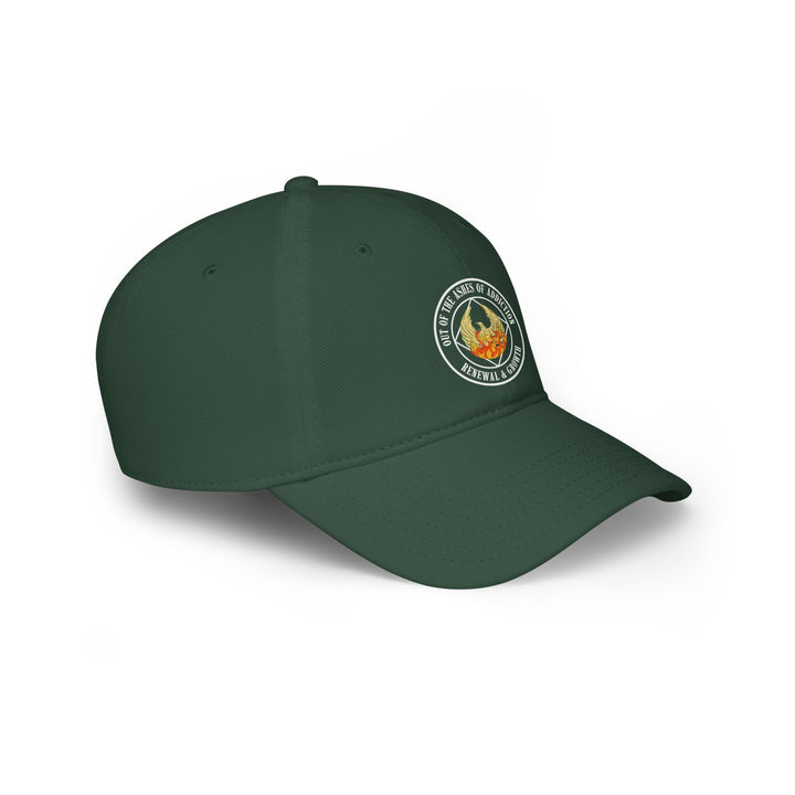 V38. Out of the Ashes Cap. Many Colors Available.