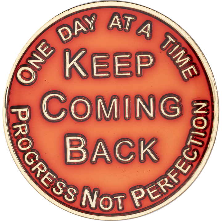 Walk In Walk Out Cat Coin, Art Version - Recovery Medallion from Choices Books & Gifts