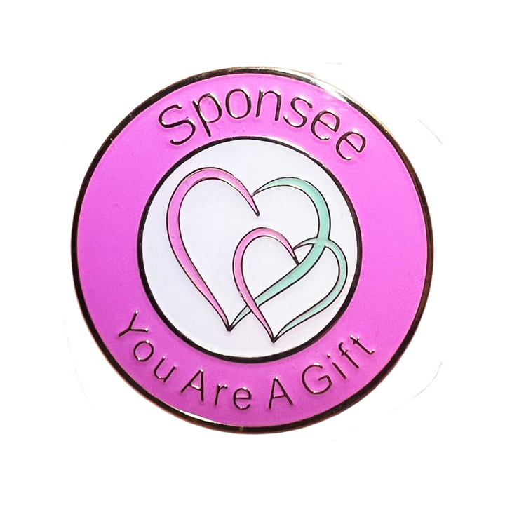 #Z14b. Sponsee Heart Coin. New