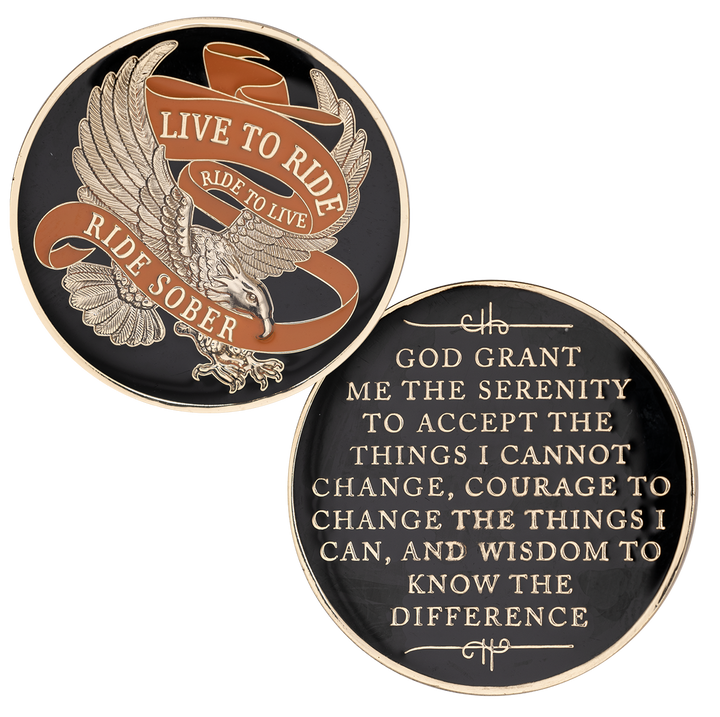 #Z36b. Live To Ride Medallion