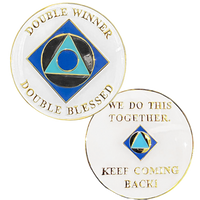 Z54a. Double Winner Double Blessed  Coin