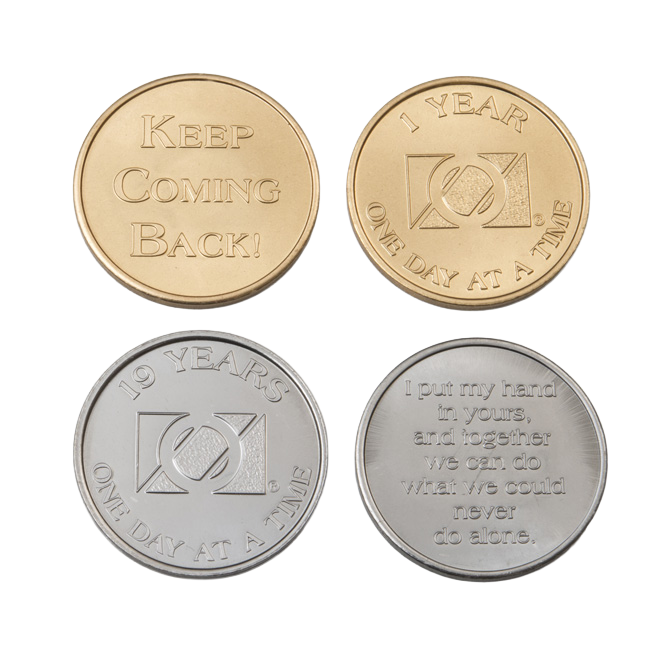 Z62.  Overeaters Anonymous Medallion (Yrs 1-30)