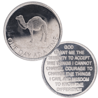 Z71.  Camel ODAT Serenity Prayer Aluminum Coin