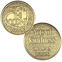 Z73.  Discover the Goodness Bronze CoinBronze Coin