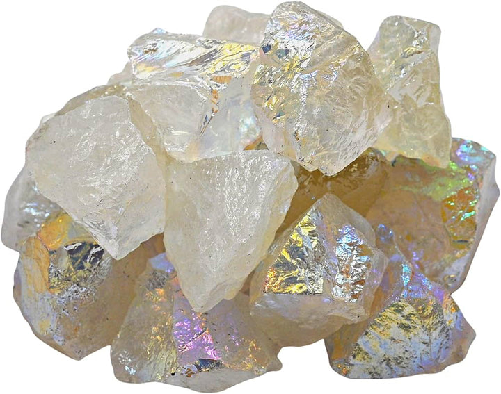 Z. Crystals: Angel Aura Quartz (Tumbled)