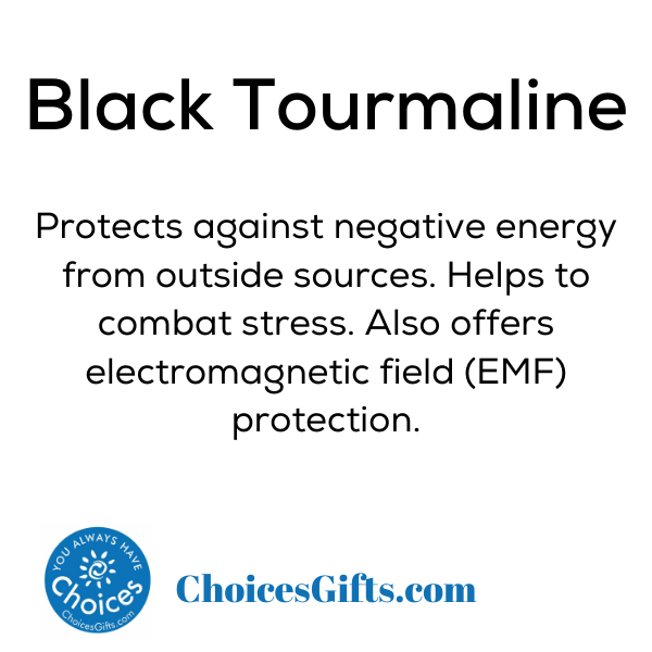 Z. Crystals: Black Tourmaline (Raw) - Premium Gifts from Choices - Just $4.95! Shop now at Choices Books & Gifts