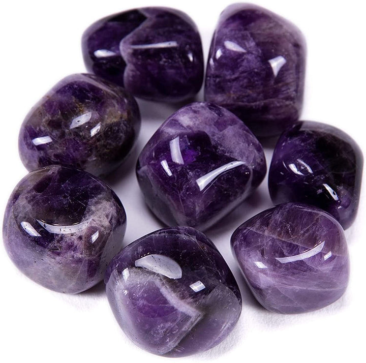 Crystals: Chevron Amethyst (Tumbled) - Choices Books & Gifts