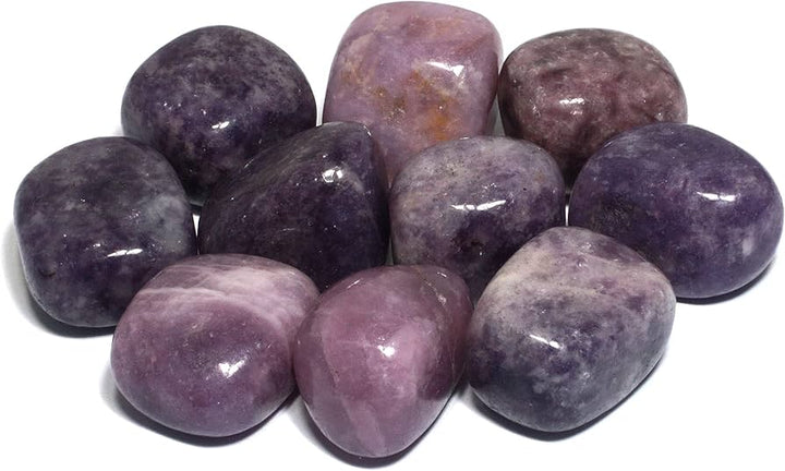 Z. Crystals: Lepidolite (Tumbled)