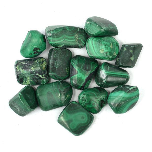 Z. Crystals: Malachite (Tumbled)