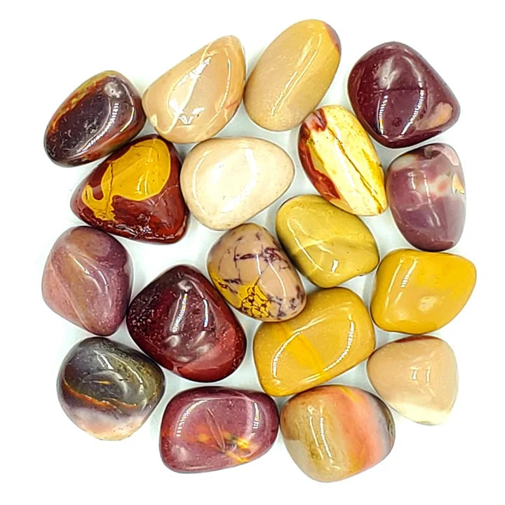 Z. Crystals: Mookaite Jasper (Tumbled)