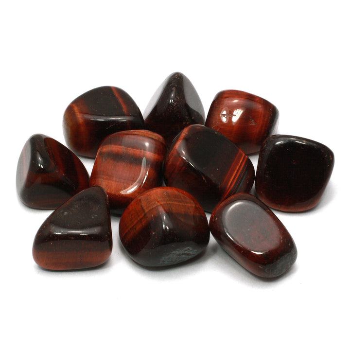 Z. Crystals: Red Tiger's Eye (Tumbled)