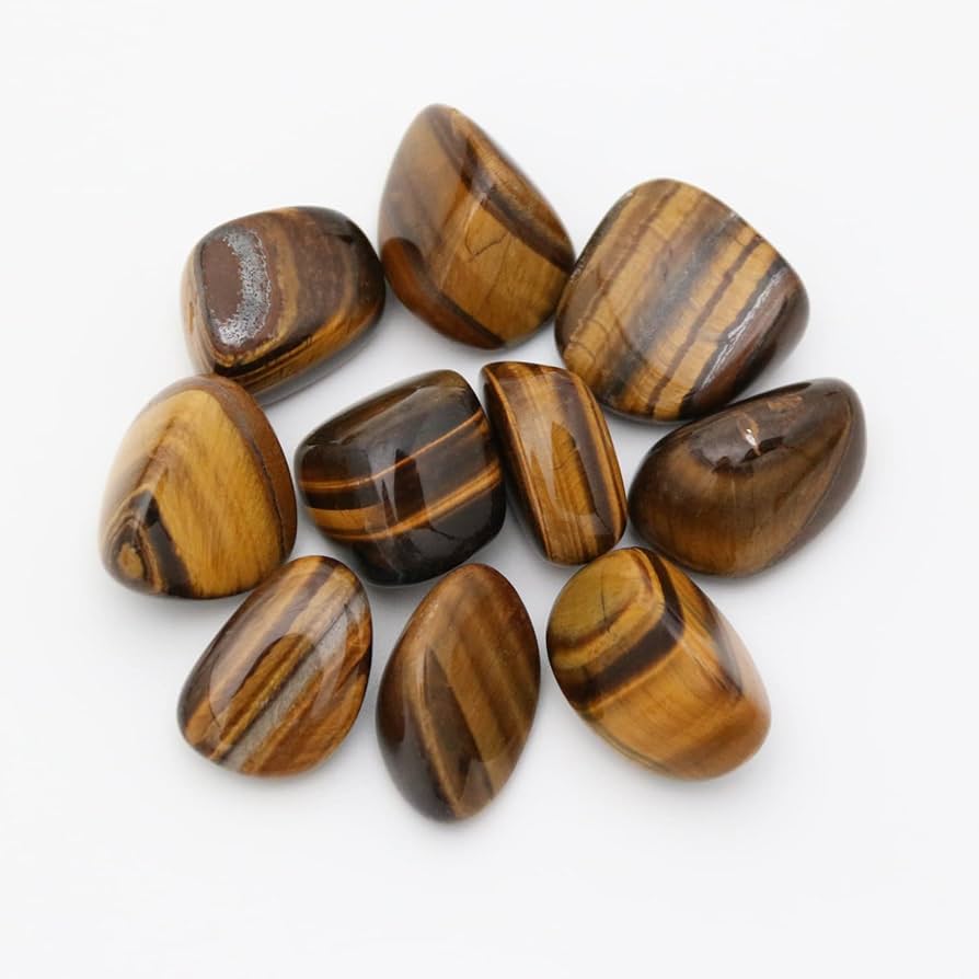 Z. Crystals: Tiger's Eye (Tumbled)