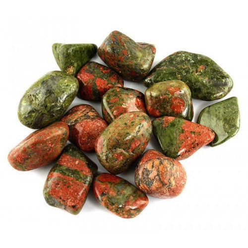 Crystals: Unakite Jasper (Tumbled) - Choices Books & Gifts