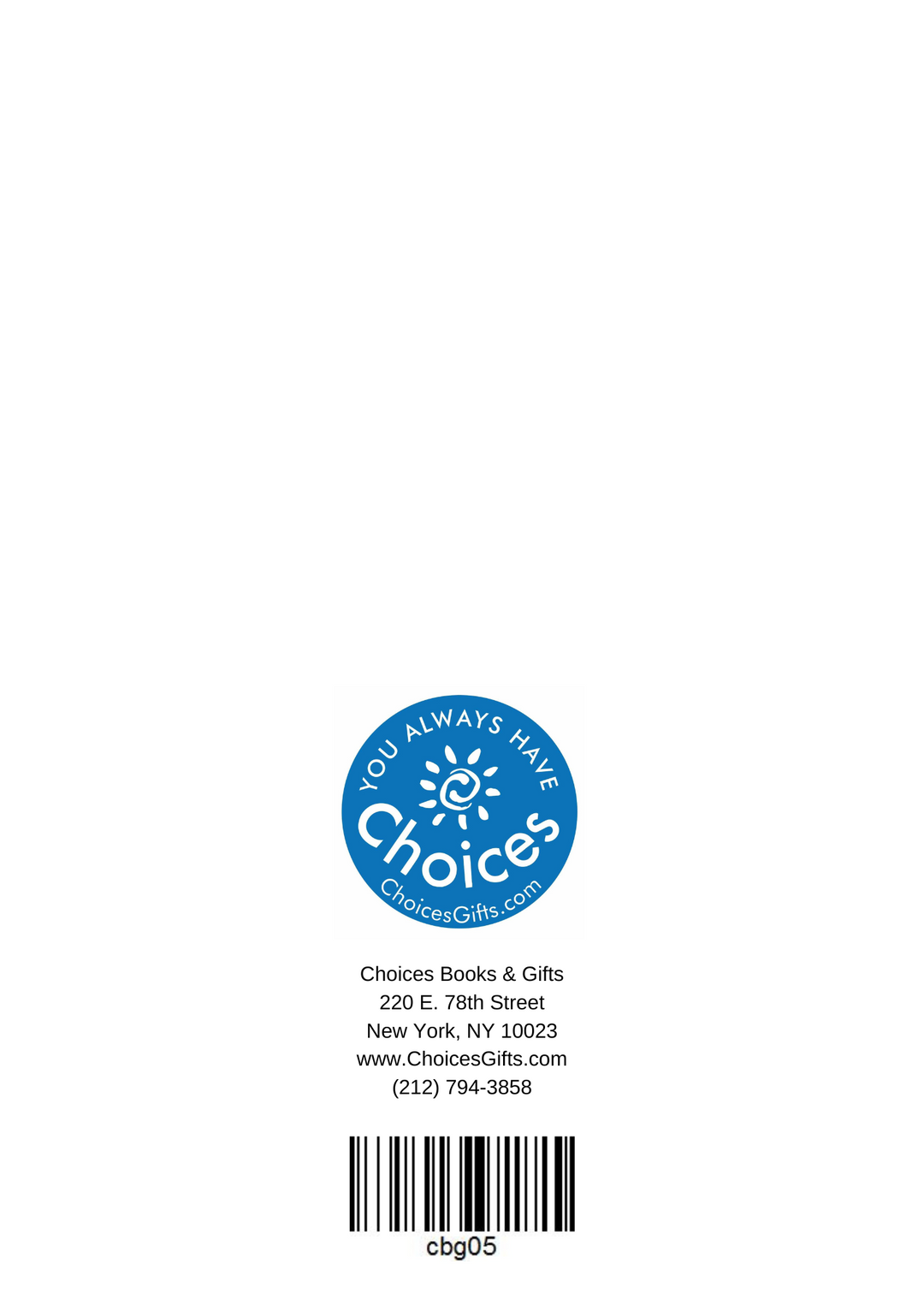 a101. Serenity, Keep the Faith Card. D05