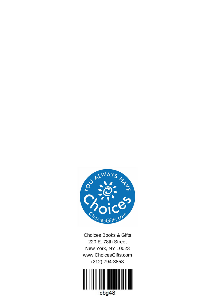 Happy Birthday, Blue Card. C15 - Choices Books & Gifts