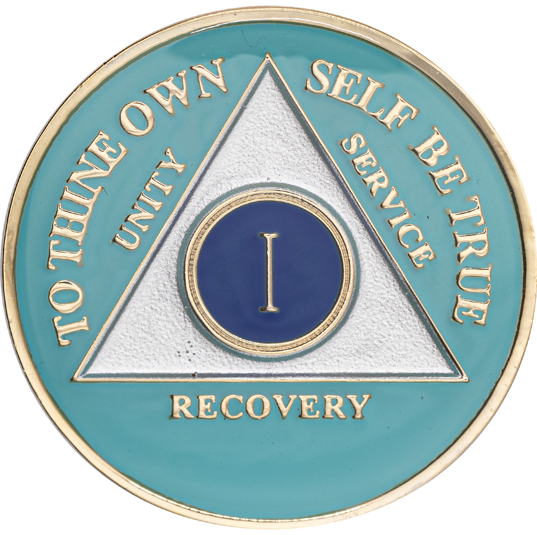 #a61. AA Turquoise Coin (1-15)