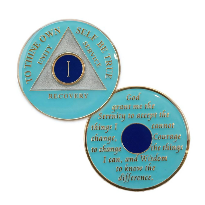 #a61. AA Turquoise Coin (1-15)