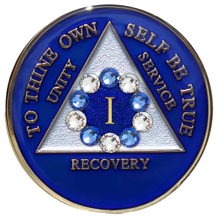 #a69. AA Blue w Blue/White Circle (1-65)