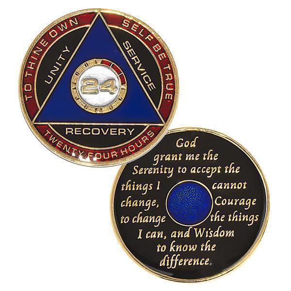 #aa119. AA Medallion in Days, Months - Premium Medallions from Choices - Just $13.95! Shop now at Choices Books & Gifts