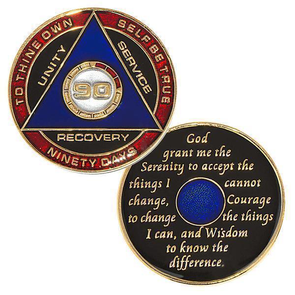#aa119. AA Medallion in Days, Months - Premium Medallions from Choices - Just $13.95! Shop now at Choices Books & Gifts