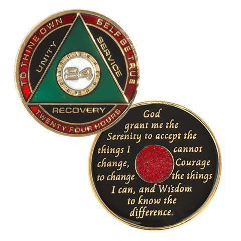 #aa119. AA Medallion in Days, Months - Premium Medallions from Choices - Just $13.95! Shop now at Choices Books & Gifts