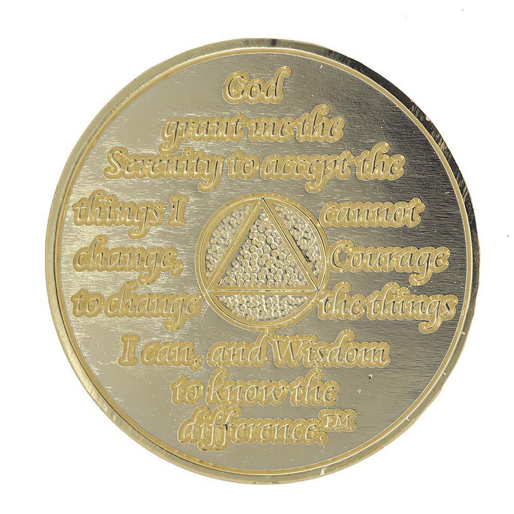 #aa126. AA 24KT Gold Plted Coin Rose AB Crystals (1-50) - Premium Medallions from Choices - Just $21.95! Shop now at Choices Books & Gifts