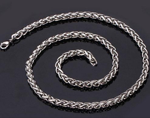 nz53. Medallion Holder Necklace, Silver THICK Chain, 30 inch. - Premium Jewelry from Choices - Just $13.95! Shop now at Choices Books & Gifts