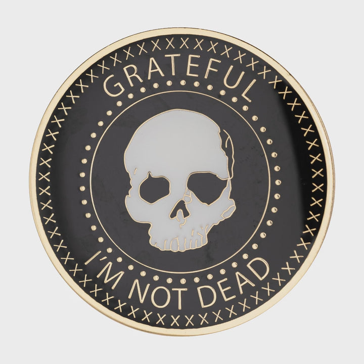 Z01.  Grateful I'm Not Dead Coin, Gold or Silver.