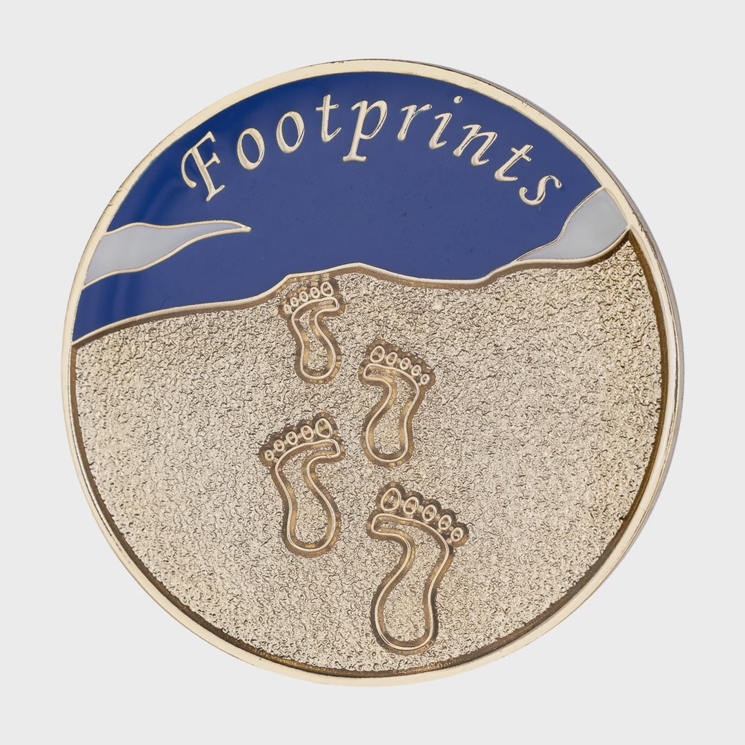 Z29.  Footprints Medallion