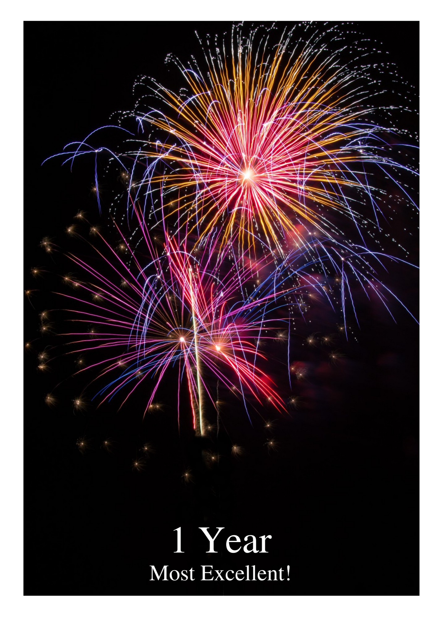 05. Fireworks Card (90 Days, 1-50 Years). A07 - Premium Cards from Choices Books & Gifts - Just $2.95! Shop now at Choices Books & Gifts