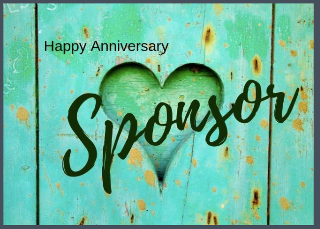 20. Sponsor, Happy Anniversary, Green. B3 - Premium Cards from Choices - Just $2.95! Shop now at Choices Books & Gifts