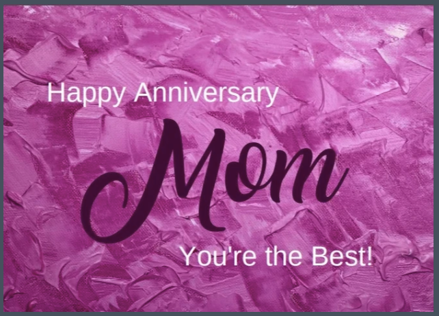 26. Mom, Happy Anniversary Card. B14 - Premium Cards from Choices - Just $2.95! Shop now at Choices Books & Gifts