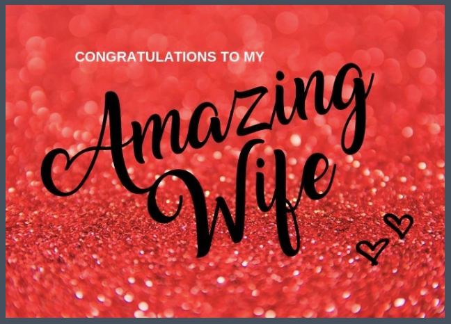 28. Wife, Happy Anniversary Amazing. B14 - Premium Cards from Choices - Just $2.95! Shop now at Choices Books & Gifts