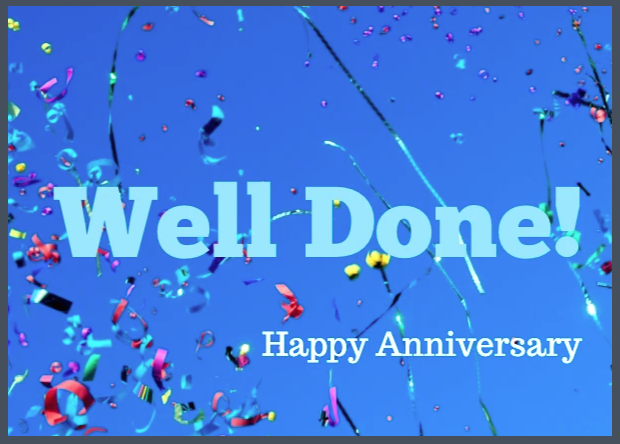 35. Well done, Confet, Happy Anniversary. B18 - Premium Cards from Choices - Just $2.95! Shop now at Choices Books & Gifts