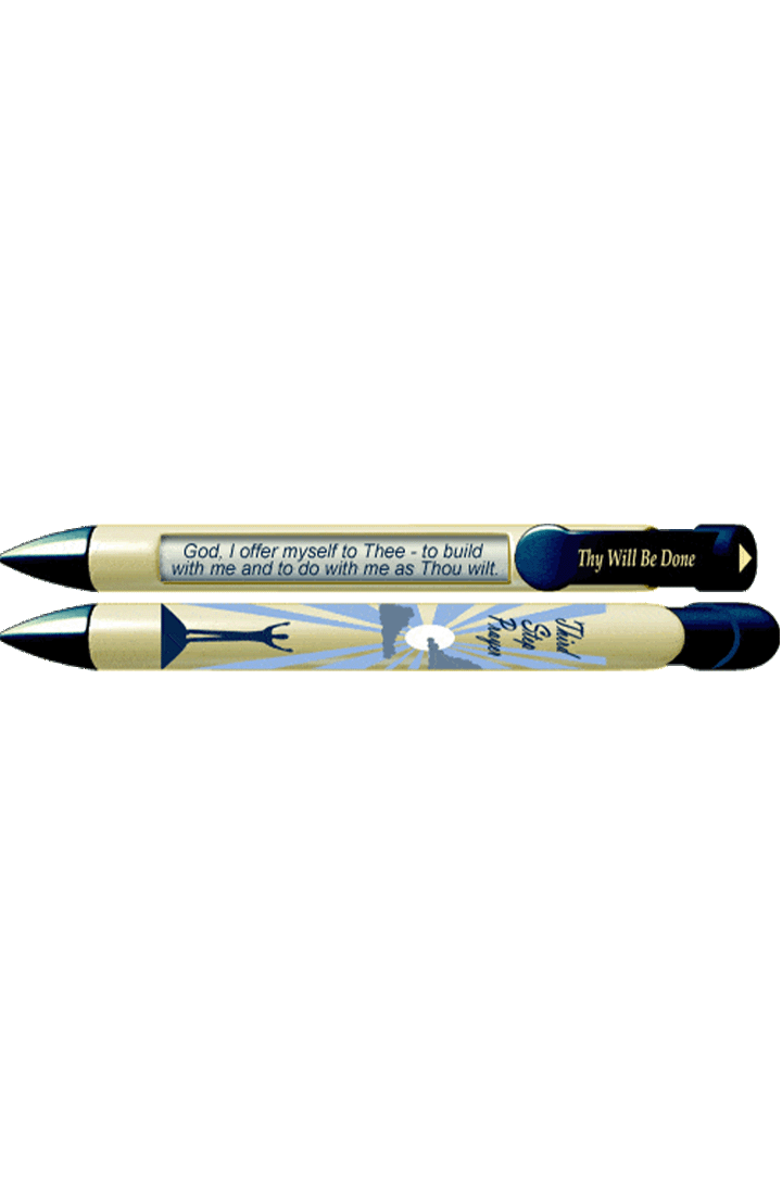 G097. Pen: 3rd Step Prayer Recovery Pen - Premium Gifts from Greeting Pen Company - Just $3.50! Shop now at Choices Books & Gifts