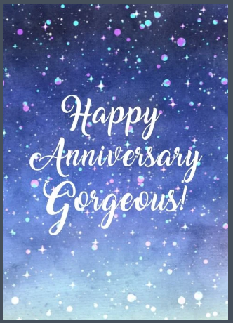 41. Happy Anniversary, Gorgeous Card. B20 - Premium Cards from Choices - Just $2.95! Shop now at Choices Books & Gifts