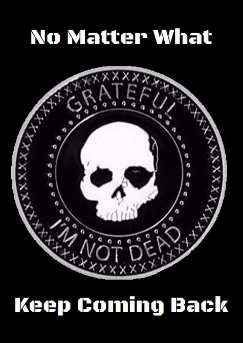 62.  Grateful Im Not Dead Card. B43 - Premium Cards from Choices - Just $2.95! Shop now at Choices Books & Gifts