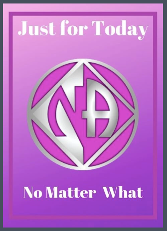 69. NA: Just For Today Card, Purple. B41 - Premium Cards from Choices - Just $2.95! Shop now at Choices Books & Gifts