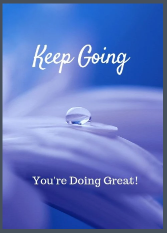 76. Keep Coming Back, Keep Going. C10 - Premium Cards from Choices - Just $2.95! Shop now at Choices Books & Gifts